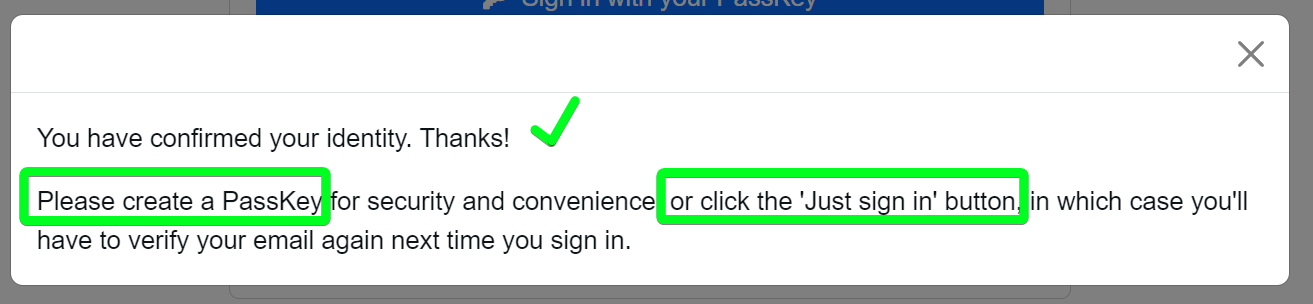 Step 3 - code verified